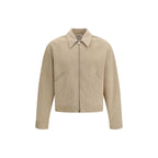 Beige Lamb Ovis Aries Aries Bomber