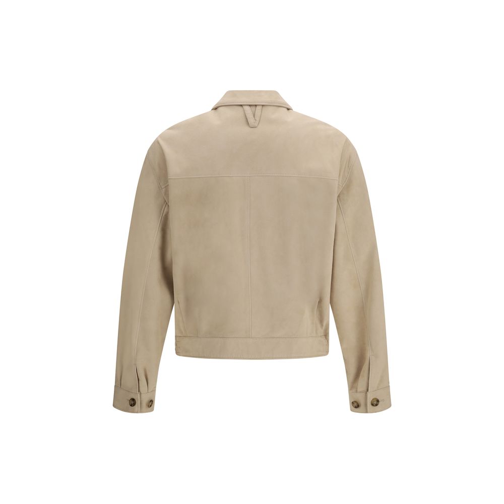 Beige Lamb Ovis Aries Aries Bomber