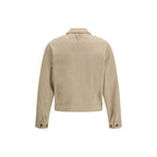 Beige Lamb Ovis Aries Aries Bomber