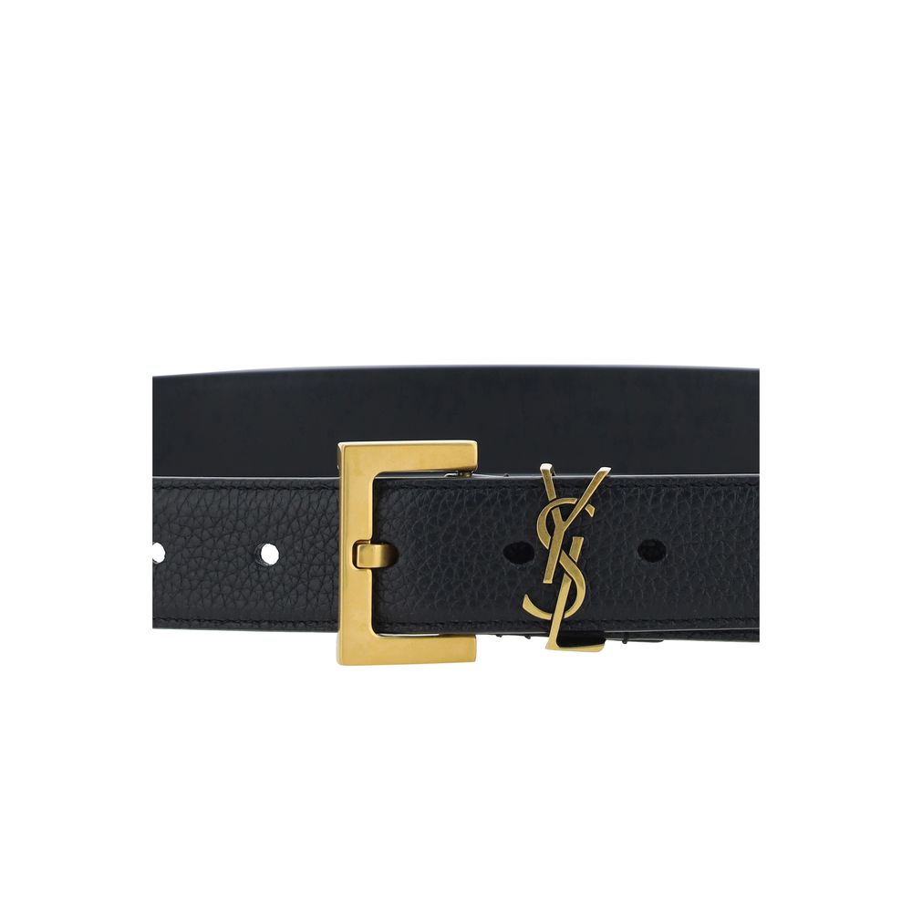 Black Calf Leather Bos Taurus Regular Belt