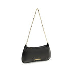 Black Calf Leather Bos Taurus Shoulder Bag