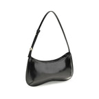 Black Calf Leather Bos Taurus Shoulder Bag