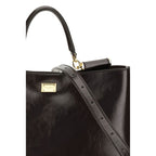 Brown Calf Leather Bos Taurus Shoulder Bag
