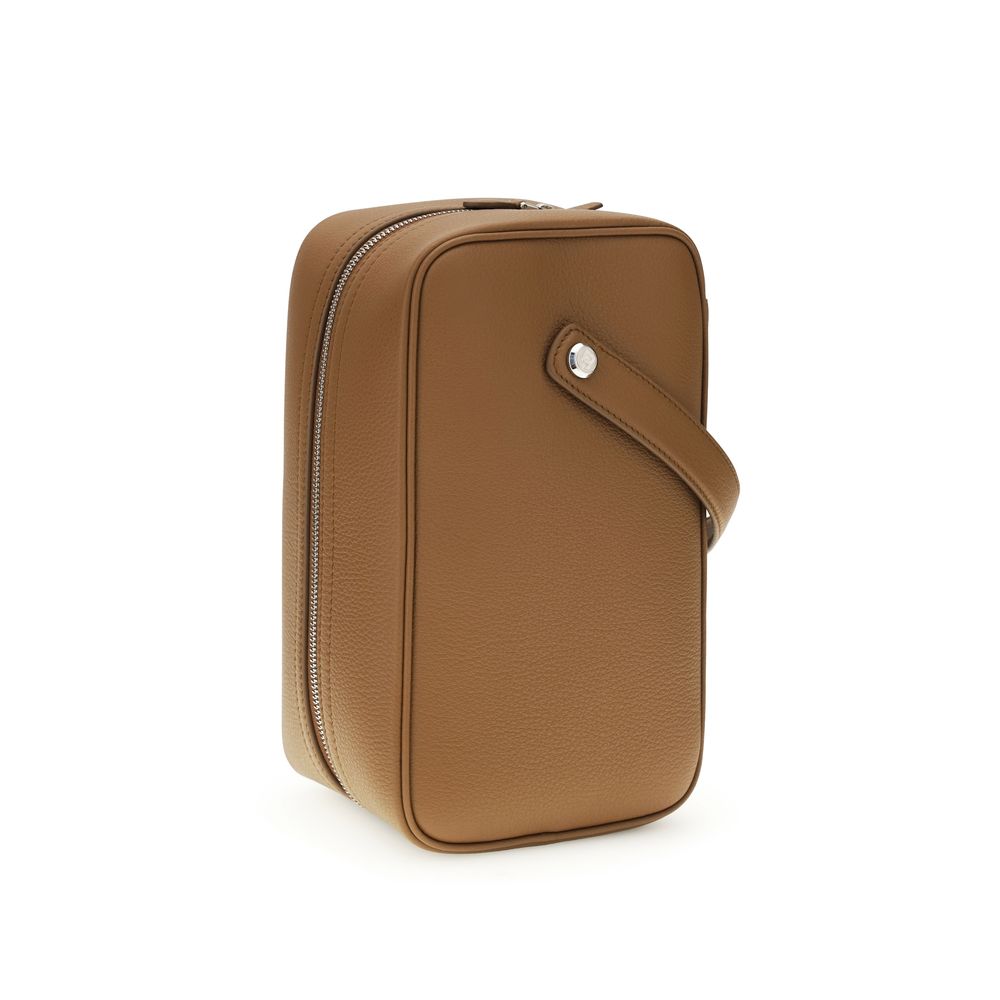 Brown Calf Leather Bos Taurus Handbag