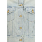 Blue Cotton Denim Jacket