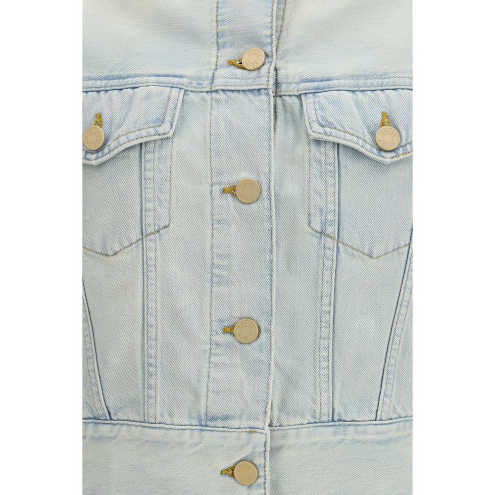 Blue Cotton Denim Jacket