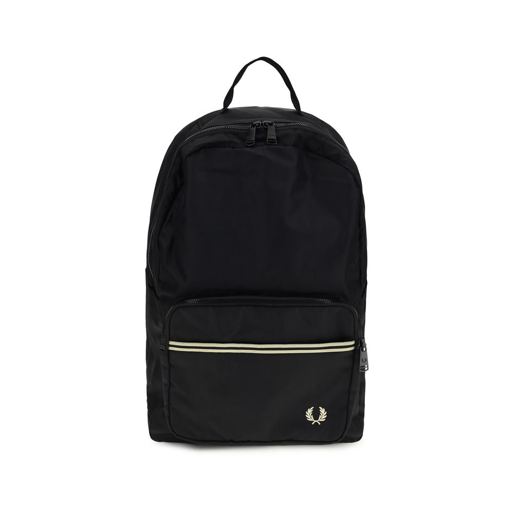 Black Nylon Backpack