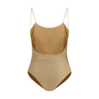 Gold Metal One-Piece Swimsuit
