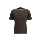 Brown Cotton T-Shirt