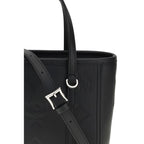 Black Calf Leather Bos Taurus Shoulder Bag