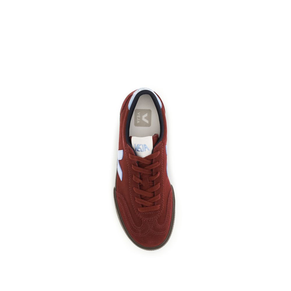 Bordeaux Calf Leather Bos Taurus Athletic Sneakers