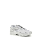 White Polyethylene Athletic Sneakers