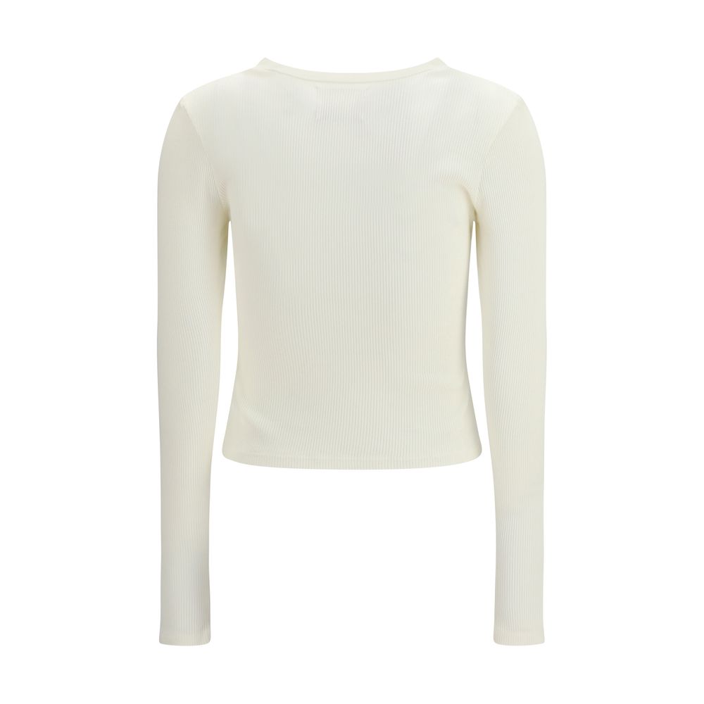 White Cotton Cardigan