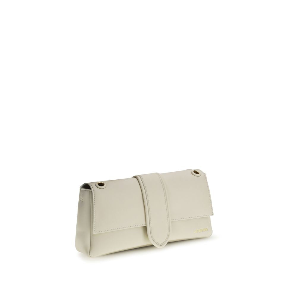Beige Calf Leather Bos Taurus Shoulder Bag
