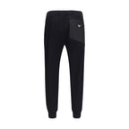 Black Nylon Athletic Pants