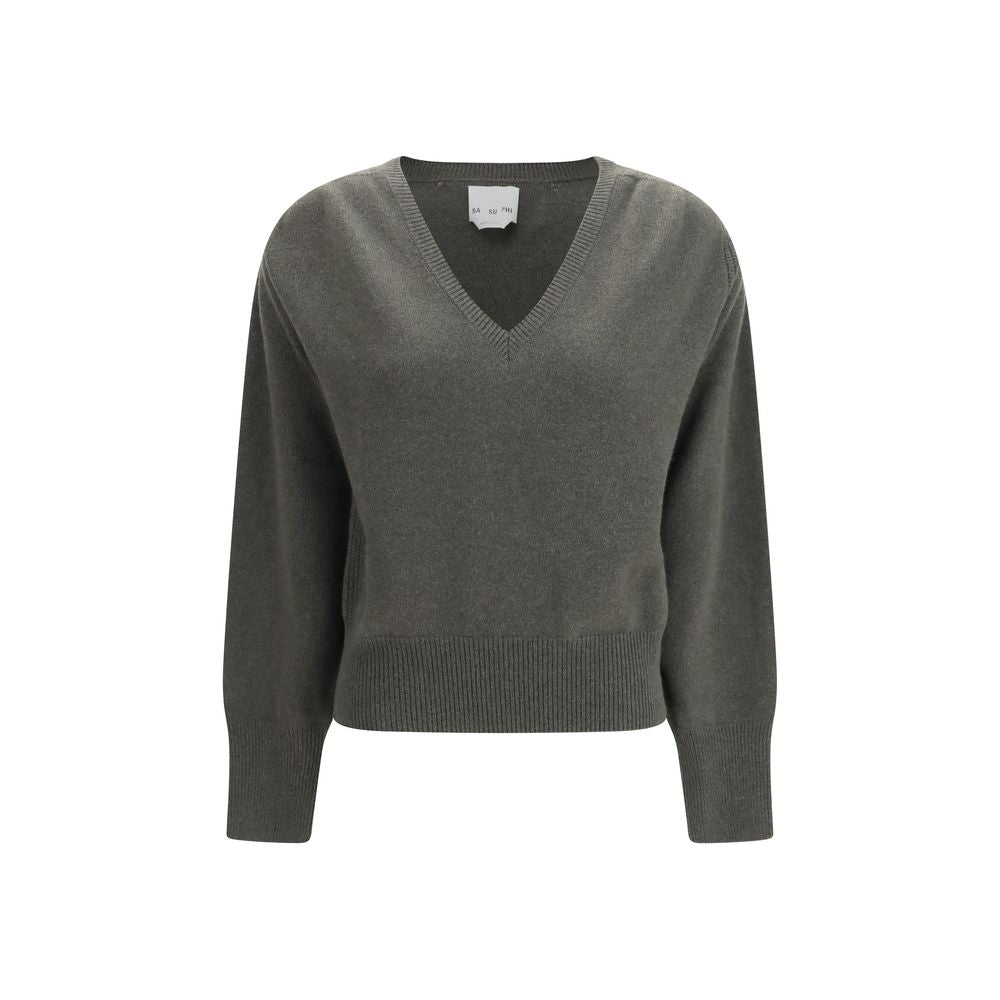 Bicolor Cashmere Sweater