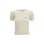 Beige Cotton T-Shirt
