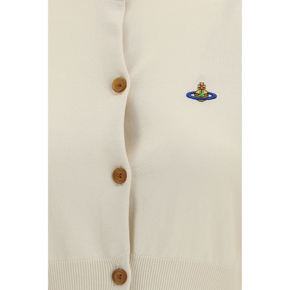 Beige Cotton Cardigan