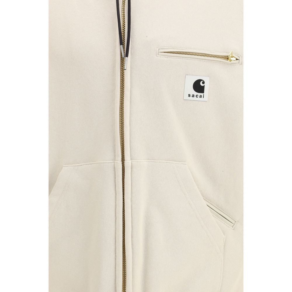 Beige Cotton Sweatshirt