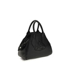 Black Calf Leather Bos Taurus Handbag