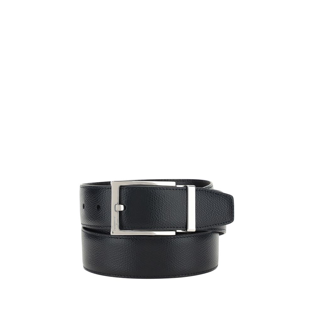Black Calf Leather Bos Taurus Regular Belt