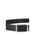 Black Calf Leather Bos Taurus Regular Belt