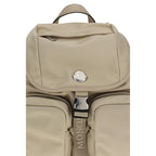 Beige Polyamide Backpack