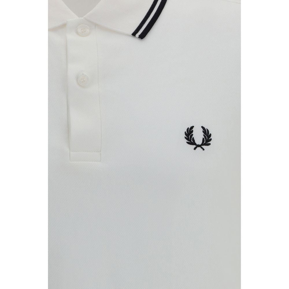 Polo blanc en coton