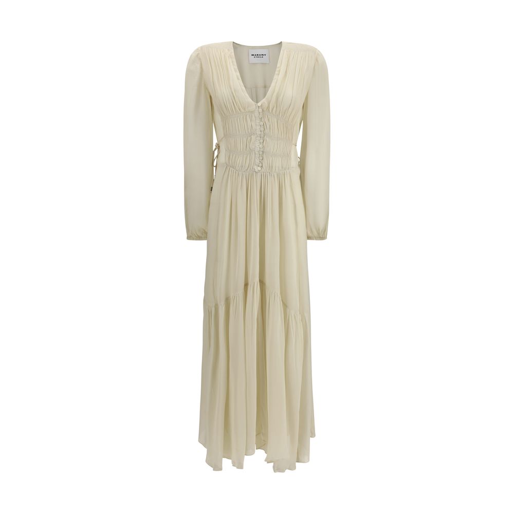 Beige Viscose Casual Dress
