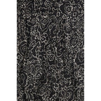 Black Viscose Bermuda Shorts