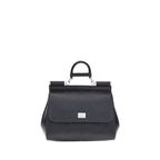 Black Calf Leather Bos Taurus Handbag