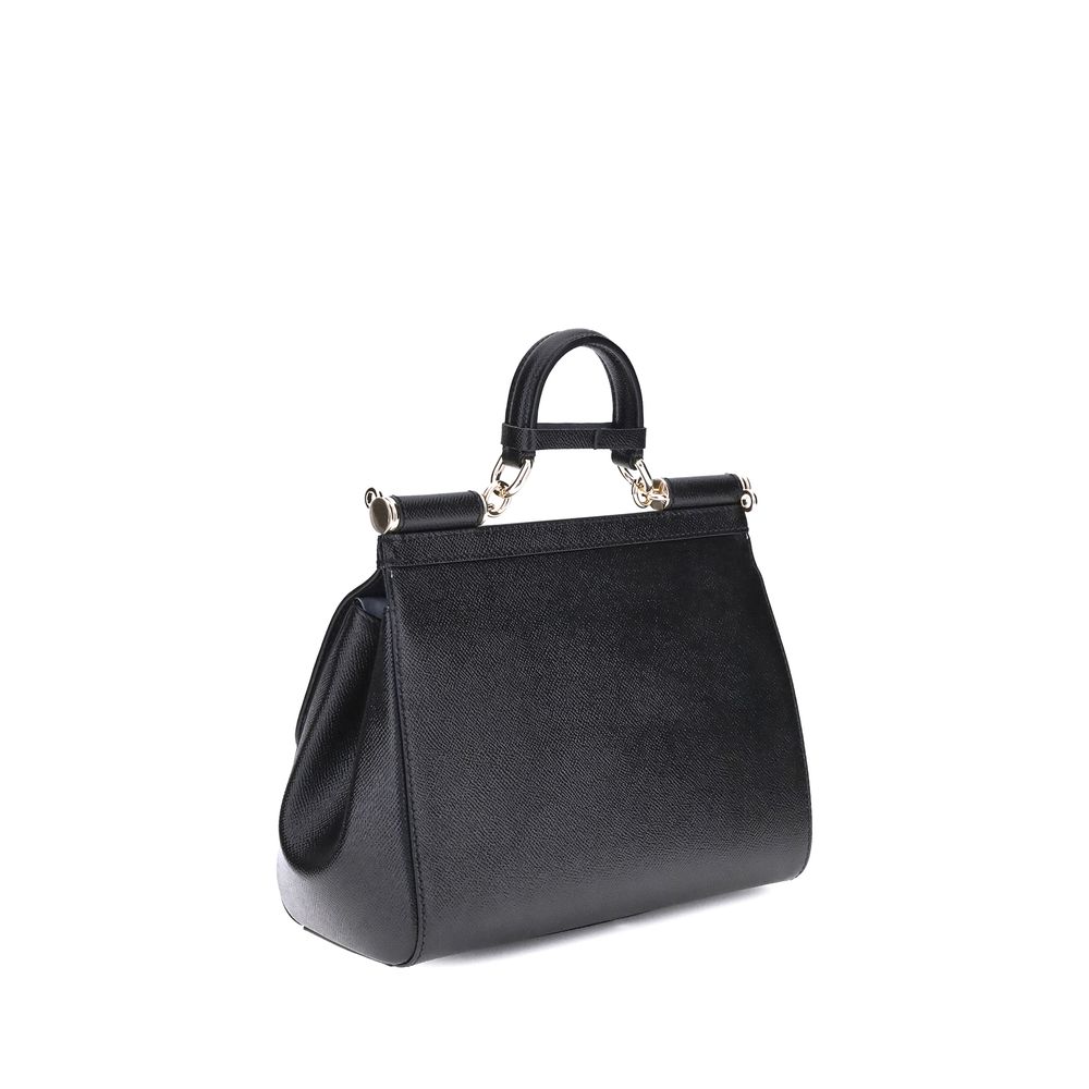 Black Calf Leather Bos Taurus Shoulder Bag