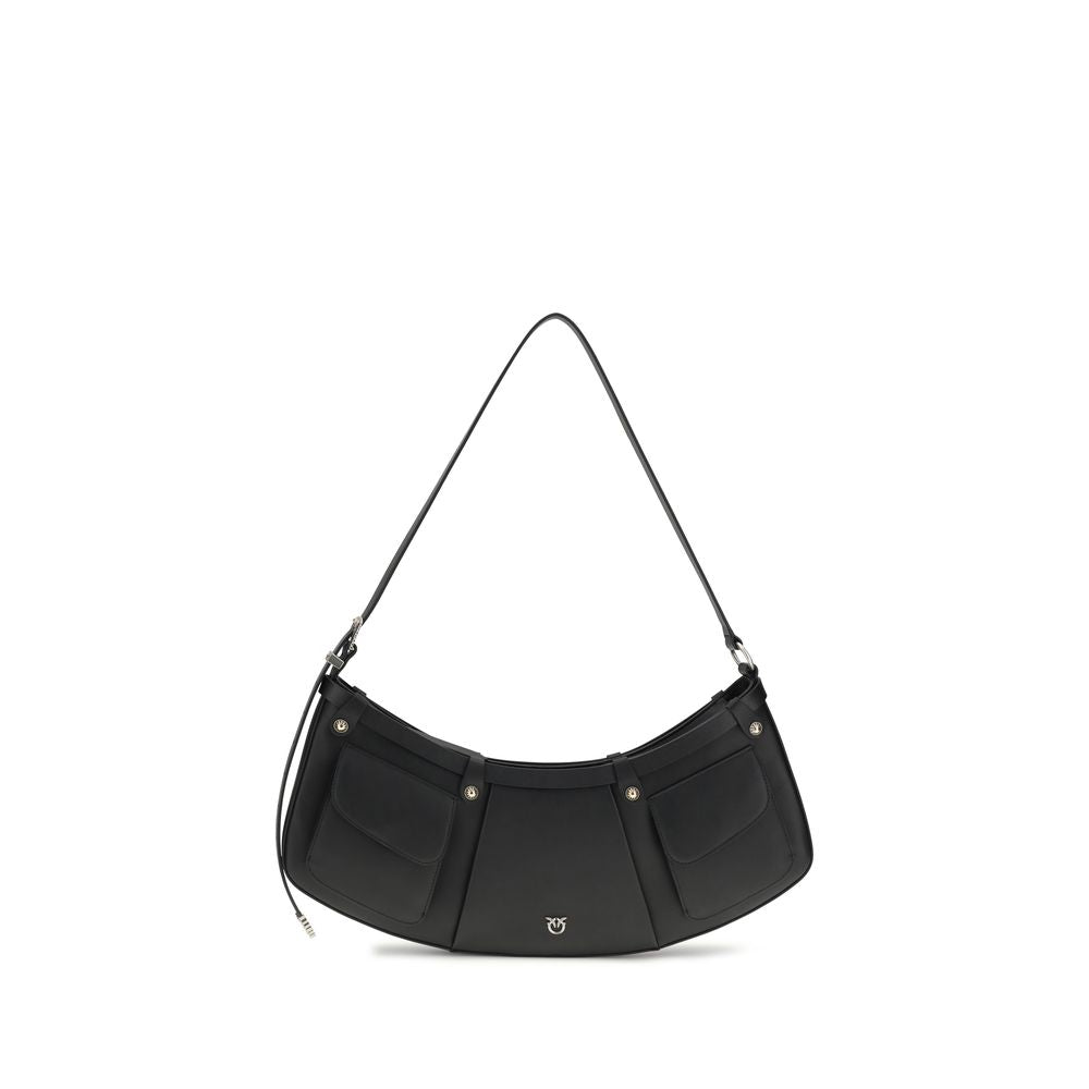 Black Calf Leather Bos Taurus Shoulder Bag