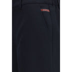 Black Cotton Short And Mini Shorts