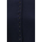 Blue Cotton Cardigan