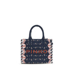 Multicolor Cotton Shoulder Bag