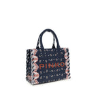 Multicolor Cotton Shoulder Bag
