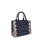Multicolor Cotton Shoulder Bag