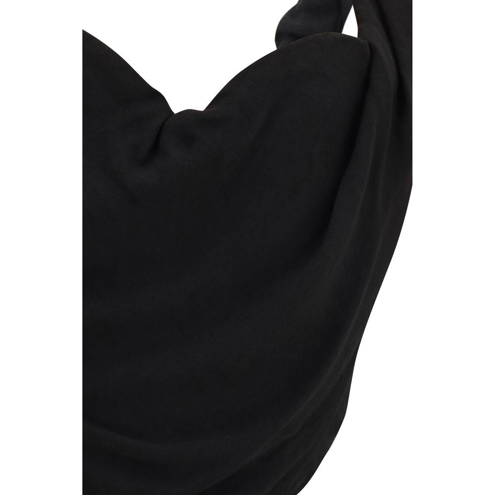 Black Polyester Blouse