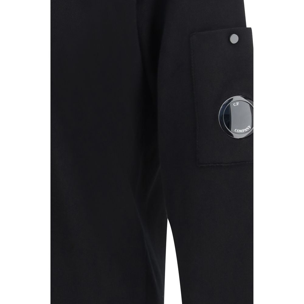 Black Cotton Sweatshirt