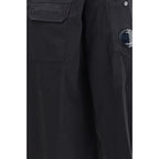 Black Cotton Denim Jacket