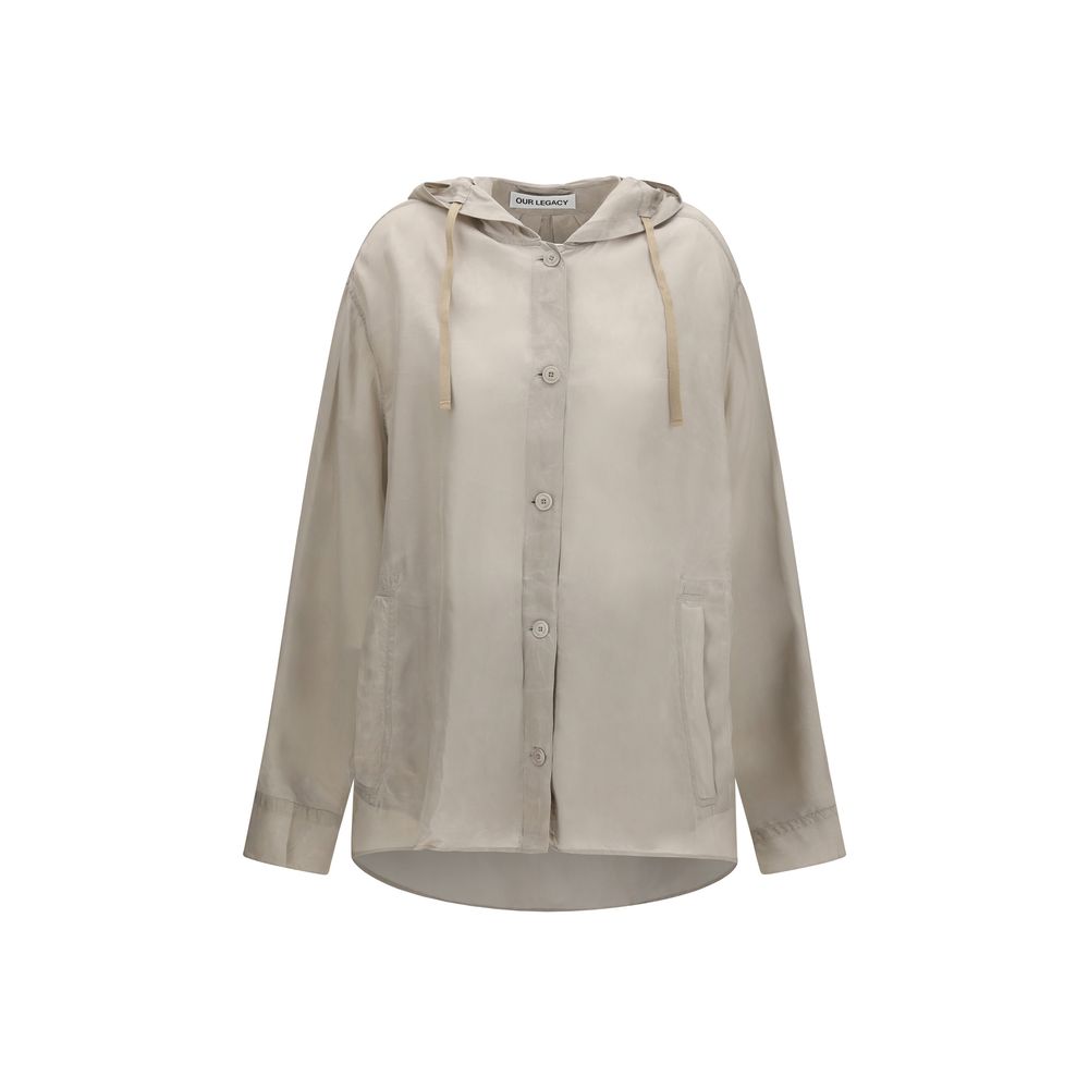 Gray Copper Shell Jacket