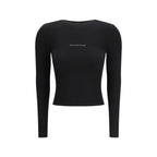 Black Cotton Sweatshirt