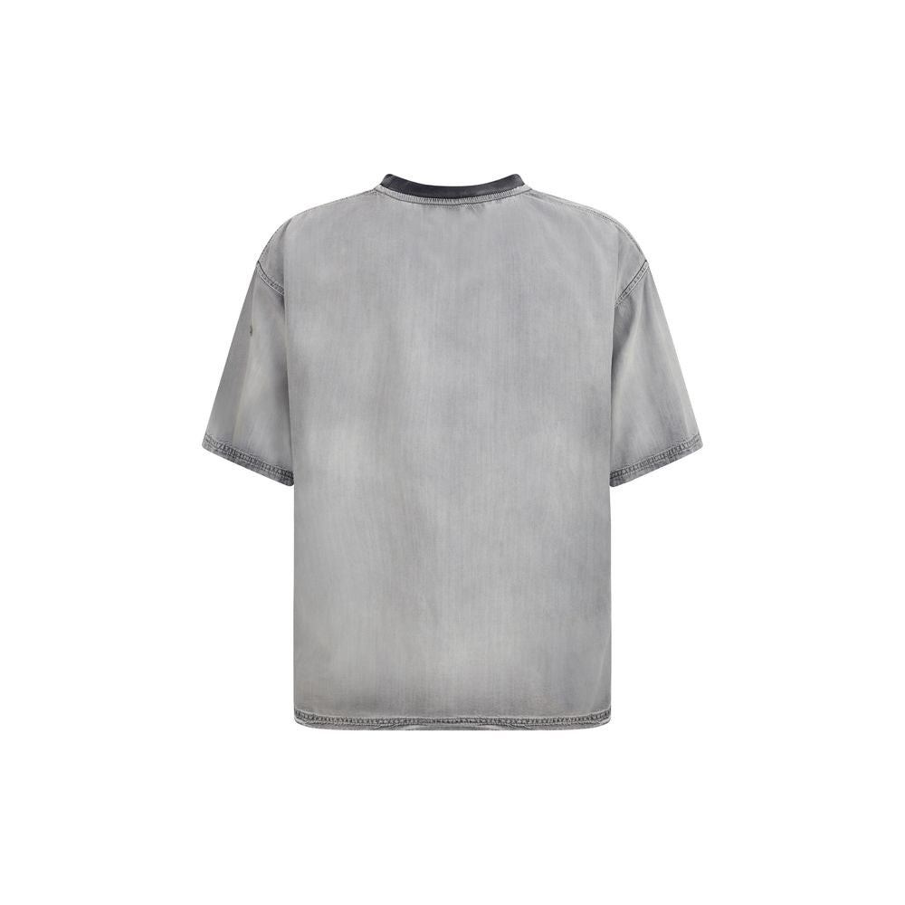 Gray Cotton T-Shirt