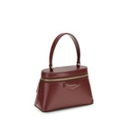 Bordeaux Calf Leather Bos Taurus Handbag