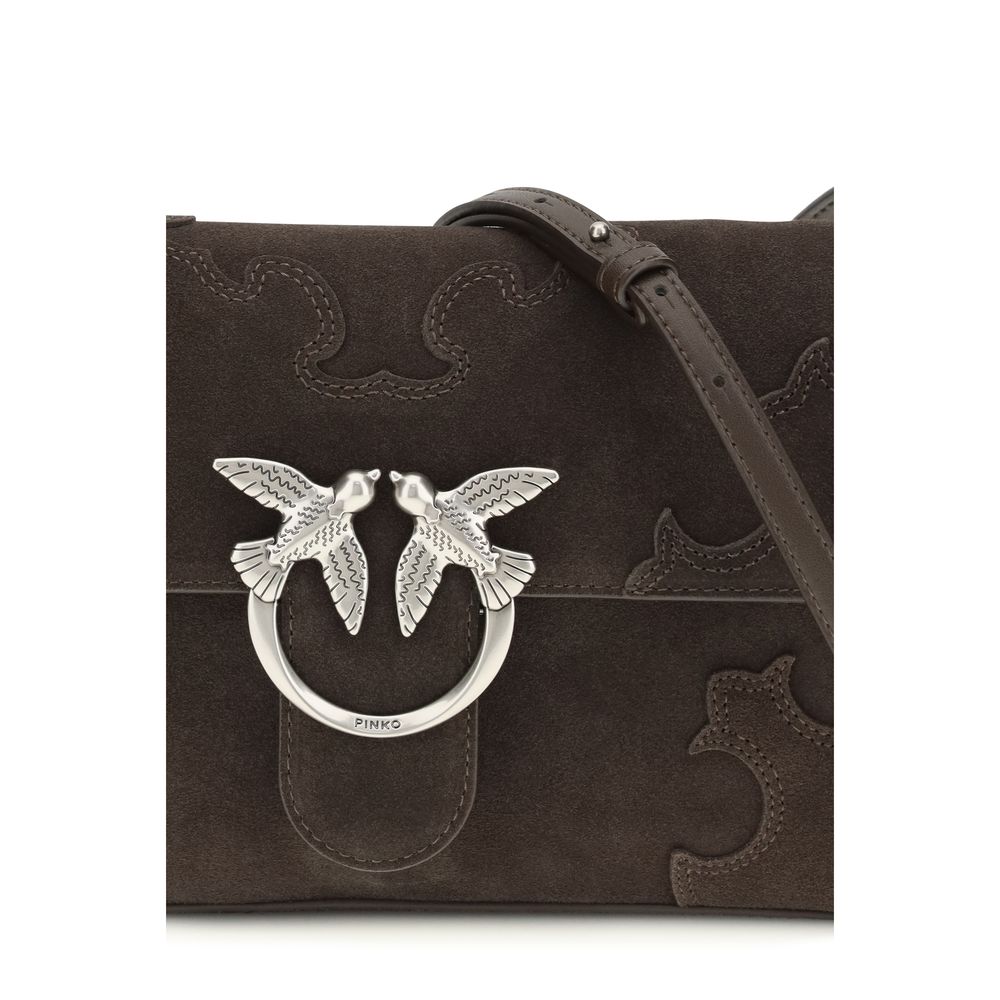 Brown Calf Leather Bos Taurus Shoulder Bag