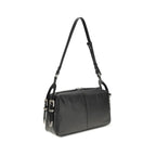 Black Calf Leather Bos Taurus Shoulder Bag