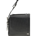 Black Calf Leather Bos Taurus Shoulder Bag