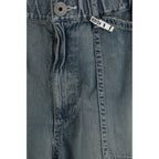 Blue Cotton Relaxed Fit Jeans