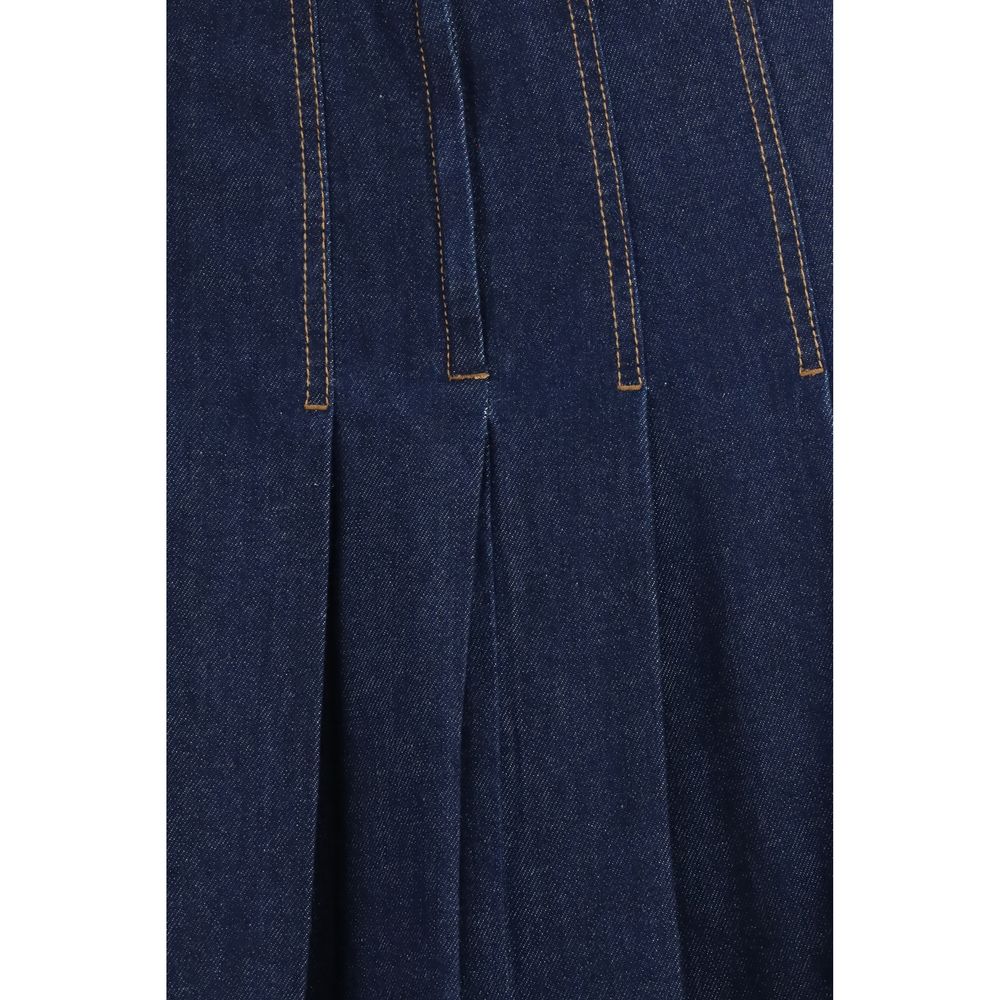 Blue Denim Skirt